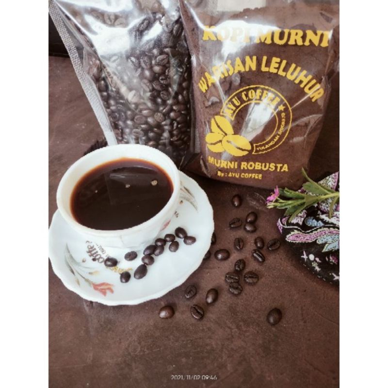 

kopi robusta gunung kawi/warisan leluhur kemsan 250 gram MURNI