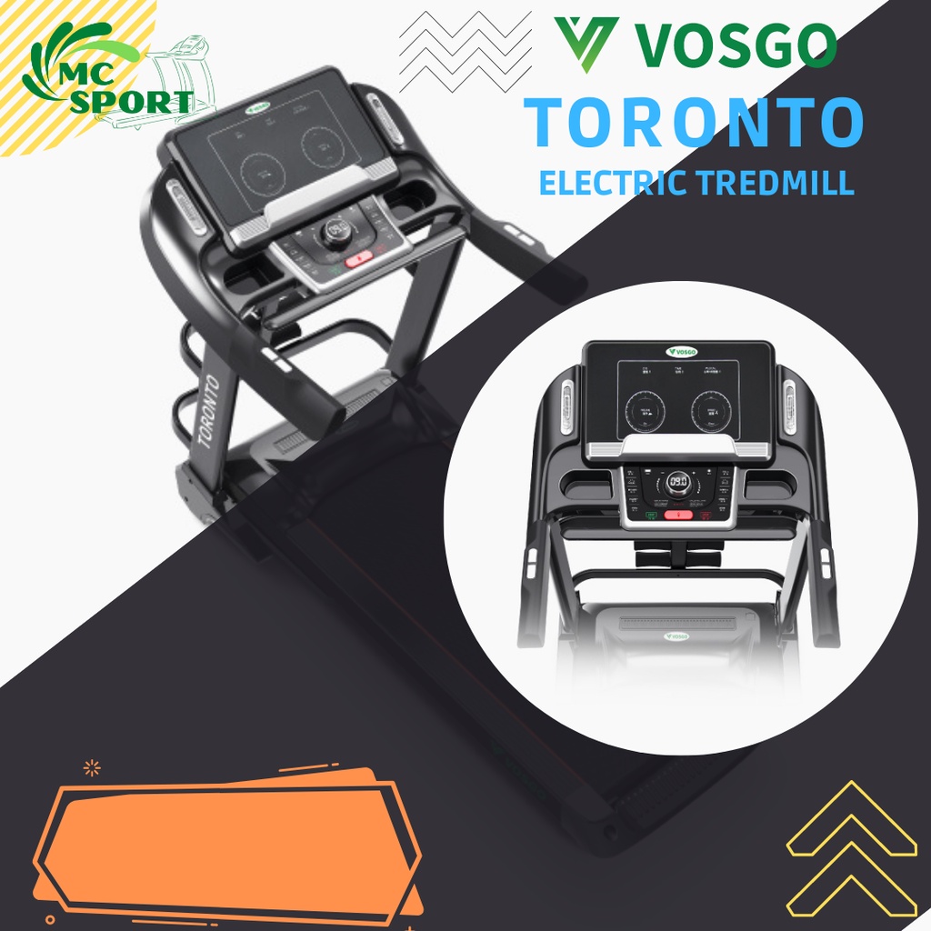 Alat Treadmill Elektrik Toronto Vosgo