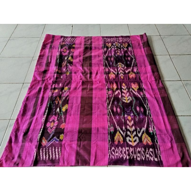 Sarung Bugis Asli No 1 Original Sutra
