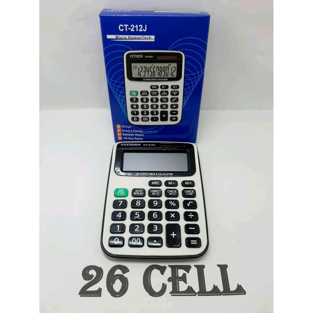 

Kalkulator Citizen CT 212J