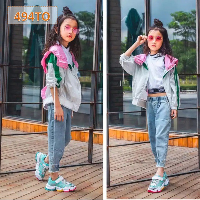 Sepatu Anak Sneakers Crosby Velcro Fashion Korea Cewek Cowok (494)