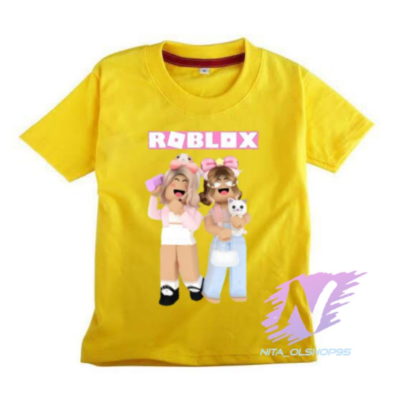 kaos roblox friend baju kaos roblok anak