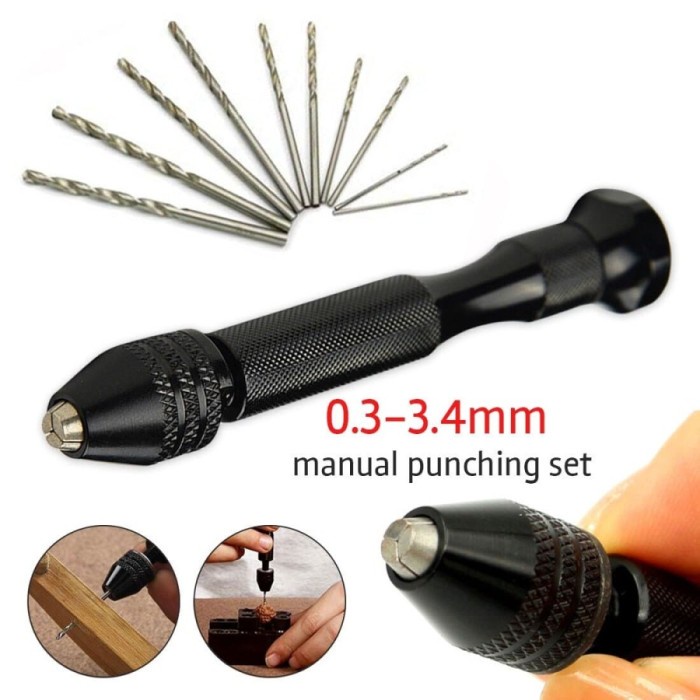 Bor Tangan Manual HSS Twist Drill