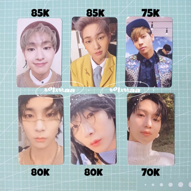 SHINee Photocard Onew Jonghyun Key Taemin