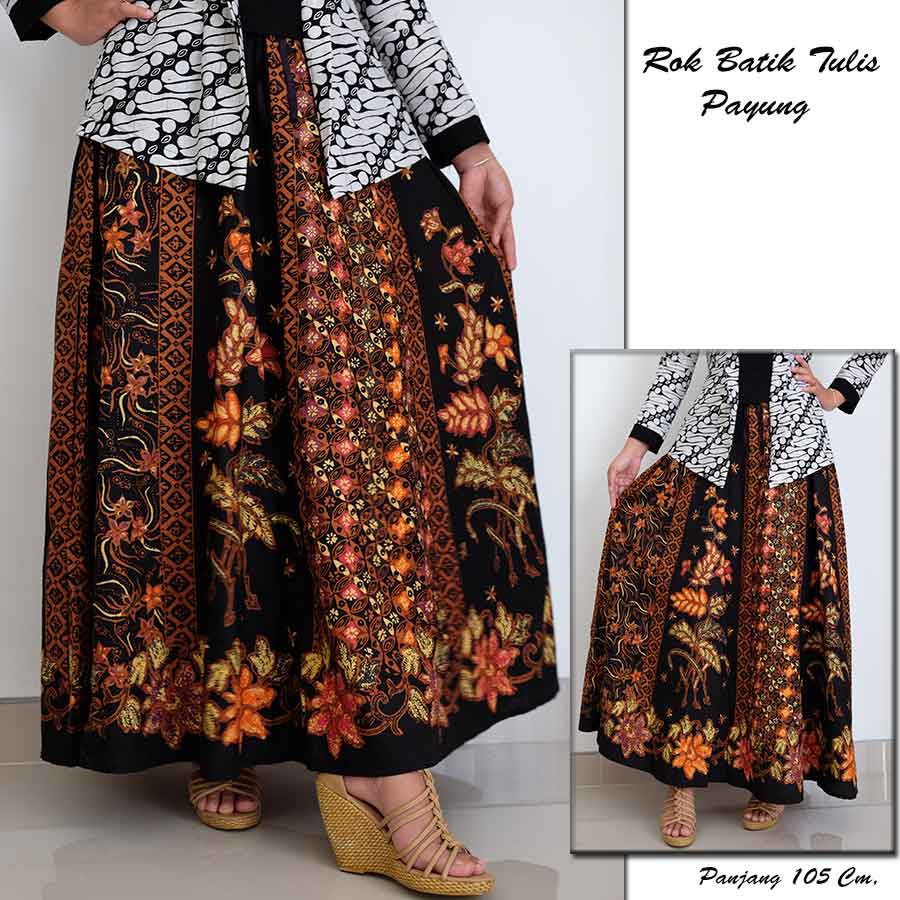 ROK KARET PAYUNG BATIK TULIS POLA - RB2052