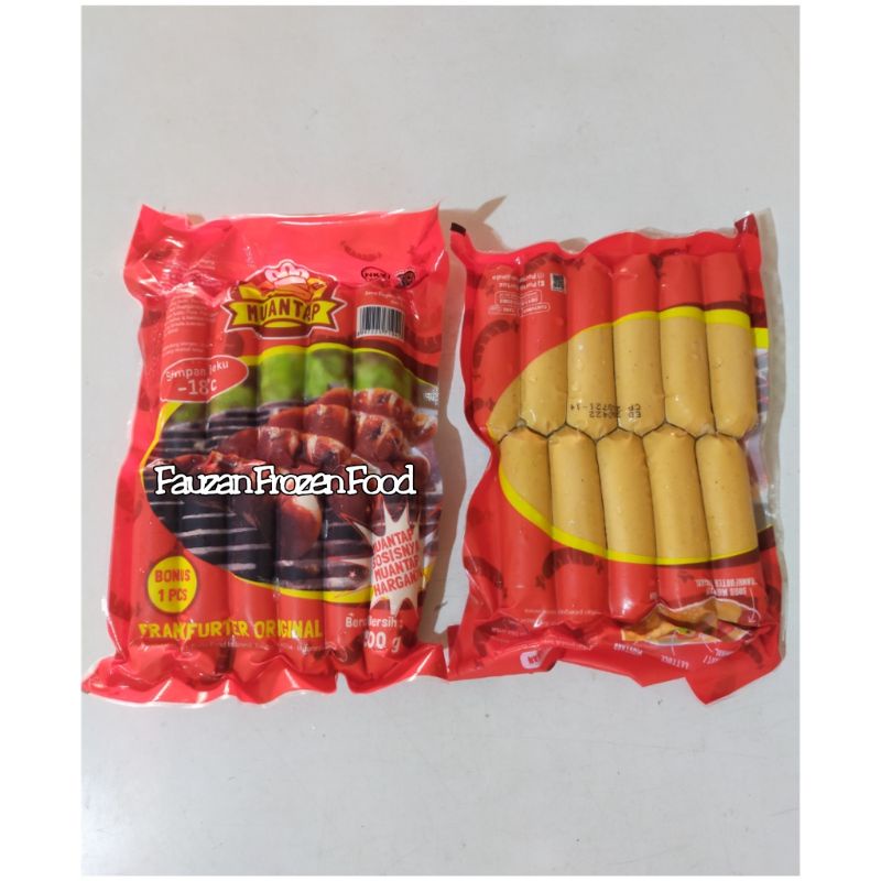 

Muantap Sosis Frankfurter Original isi 10+1
