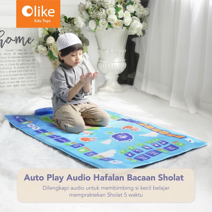 Olike Smart Sajadah Pintar Panduan Ibadah Anak Resmi / Smart Sajadah Sholat Anak | Olike Smart Sajadah 2