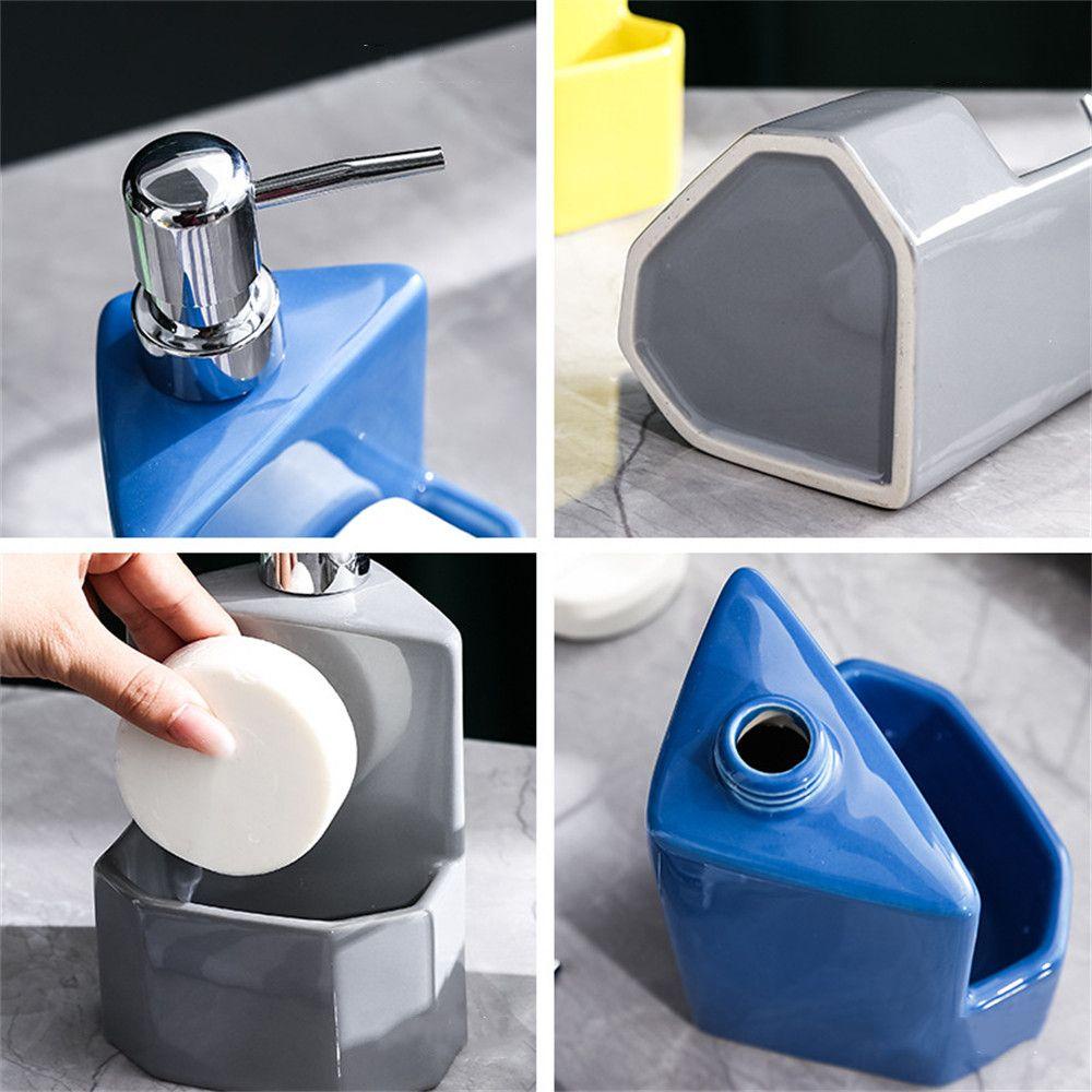 Populer Dispenser Sabun Cuci Tangan Dapur Cair Lotion Shampoo Foam Bottle Botol Hand Sanitizer