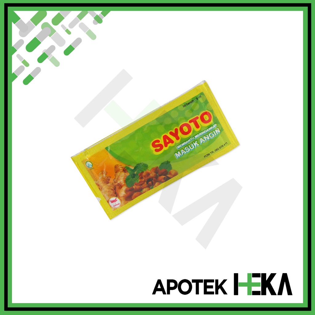 Sayoto Jamu Masuk Angin 1 Sachet - Herbal Masuk Angin (SEMARANG)