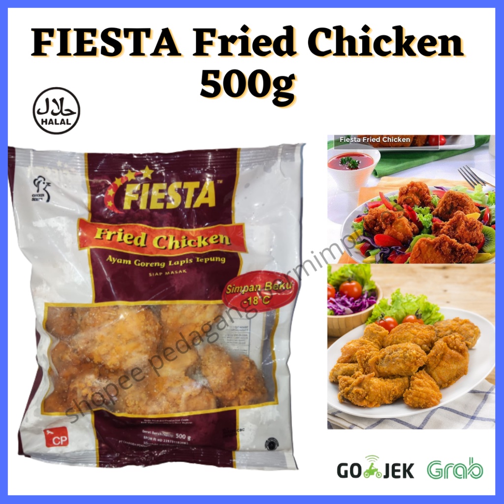 FIESTA Fried Chicken 500g/ Ayam Goreng Lapis Tepung