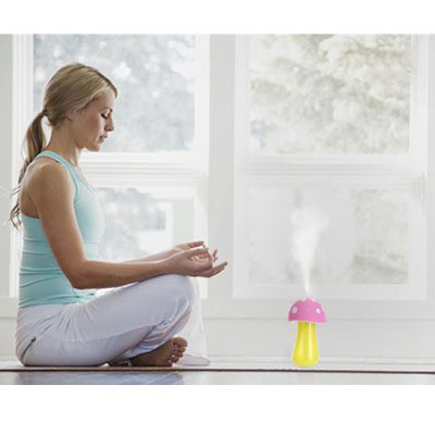 Mushroom Light Humidifier, Jamur humidifier pelembab ruangan alami!