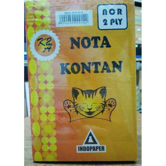 

Buku Nota 2 ply Kontan NCR