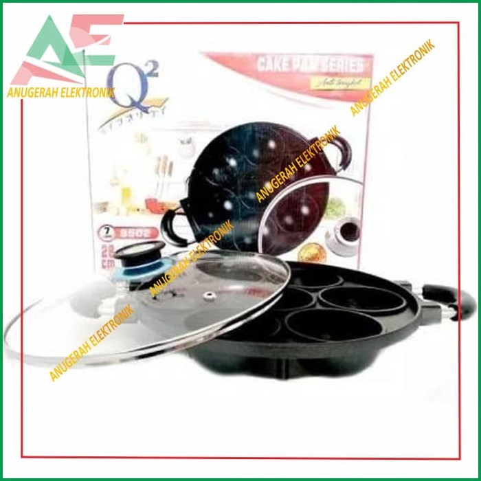 Cake pan 7 lubang karakter wajan loyang cetakan kue Q2-8509