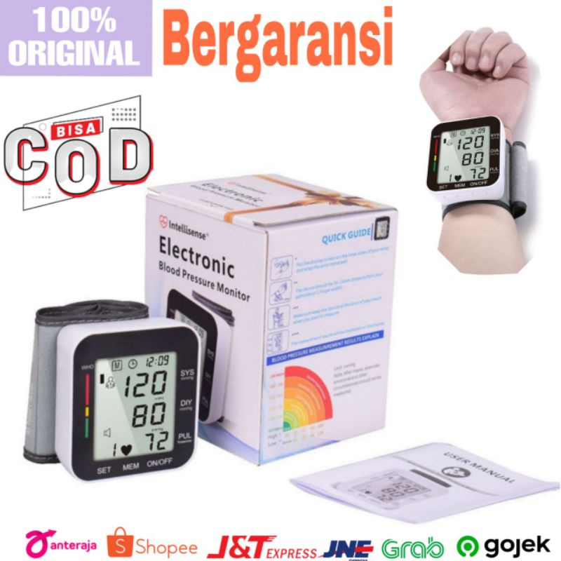 Tensimeter Digital  BERGARANSI Alat Ukur Tensi Darah TaffOmicron