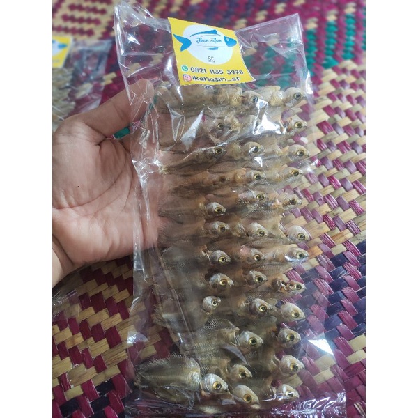 

Ikan asin Sepat mini premium