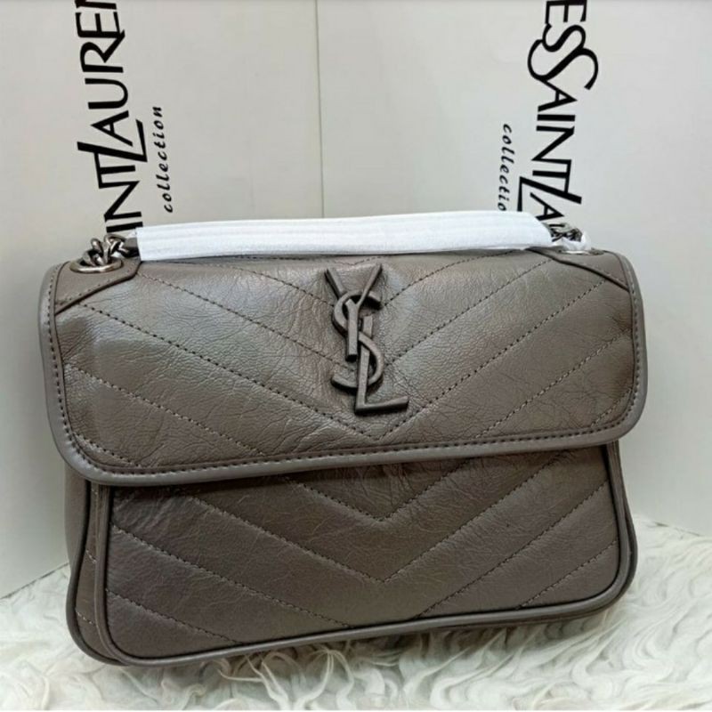 Bag YSL Niki M 28cm Grey