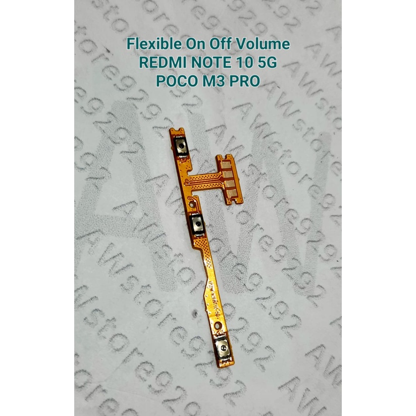 Flex Flexibel Flexible Power On Off Volume XIAOMI REDMI NOTE 10 5G / POCOPHONE POCO M3 PRO