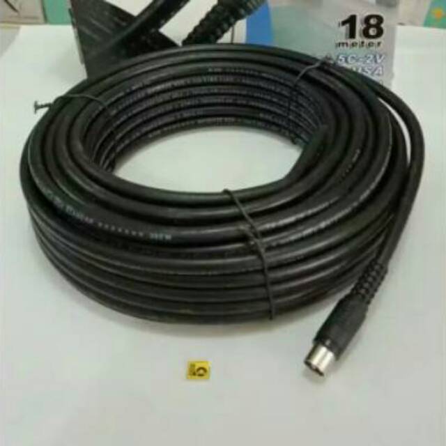 Kabel Antena Tv 13m / 13 Meter / 18m / 18 Meter paket + jet / jack 5C RG6 coaxial INTRACOM