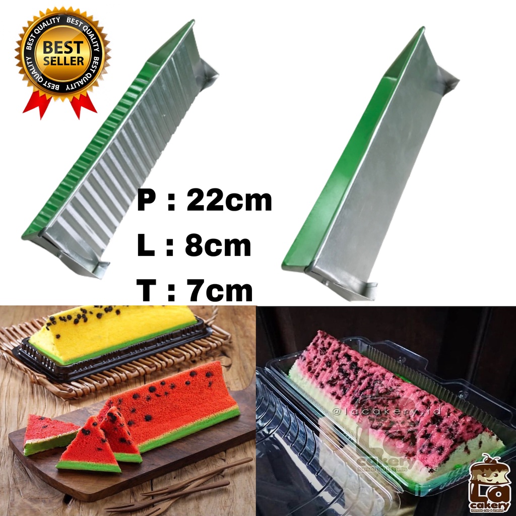 CETAKAN KUE BOLU SEMANGKA/ POLOS/ LOYANG CETAKAN KUE SEMANGKA/ LOYANG SEMANGKA REGE/ LOYANG SEMANGKA