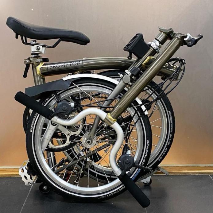 sepeda brompton raw raquer M6L titanium