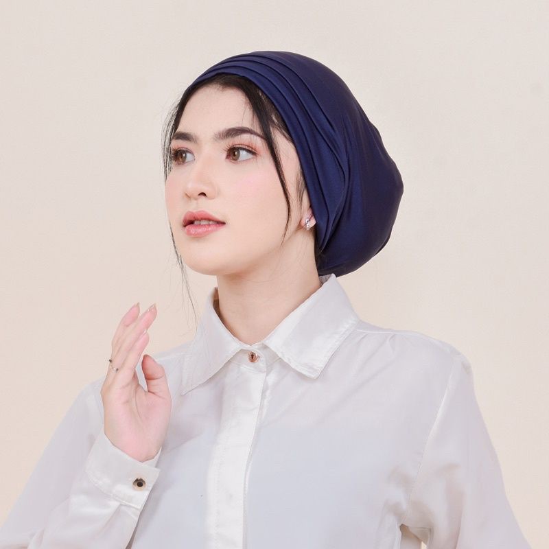 Turban dewasa polos // Belva turban jersey