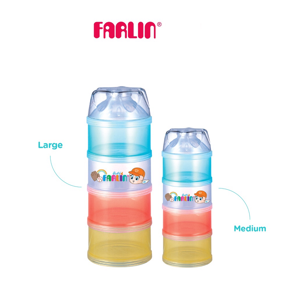 FARLIN MILK POWDER CONTAINER 4 LAYER