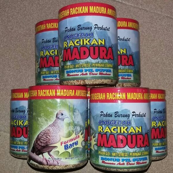 Pakan Makanan Burung Perkutut Anugerah Racikan Madura Milet Biar Gacor