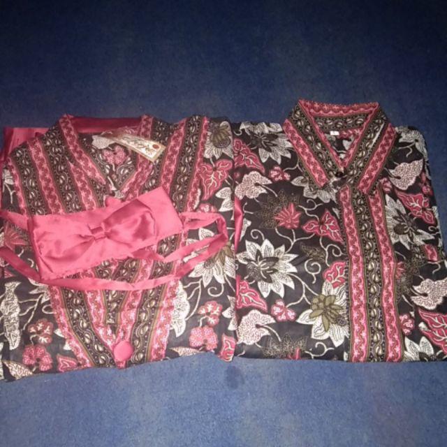 Batik Couple Srg 426 Gamis Velvet,batik Kebaya Sarimbit Srg 426 Gamis Velvet