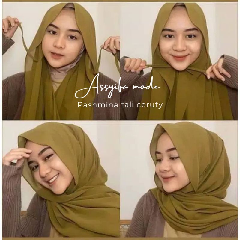 pashmina tali ceruty babydoll premium