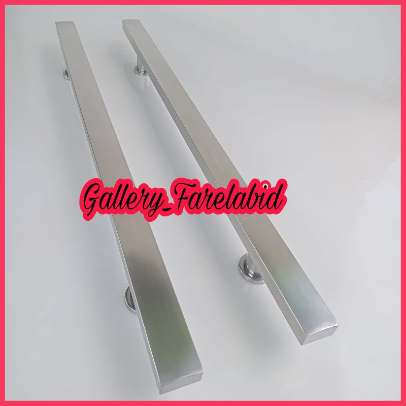 1 Meter Handle Pintu Rumah Stainless Steel 100 Cm Gagang Pintu Rumah Modern 80 Cm Pegangan Pintu Kupu Tarung Tarikan Pintu Rumah Minimalis