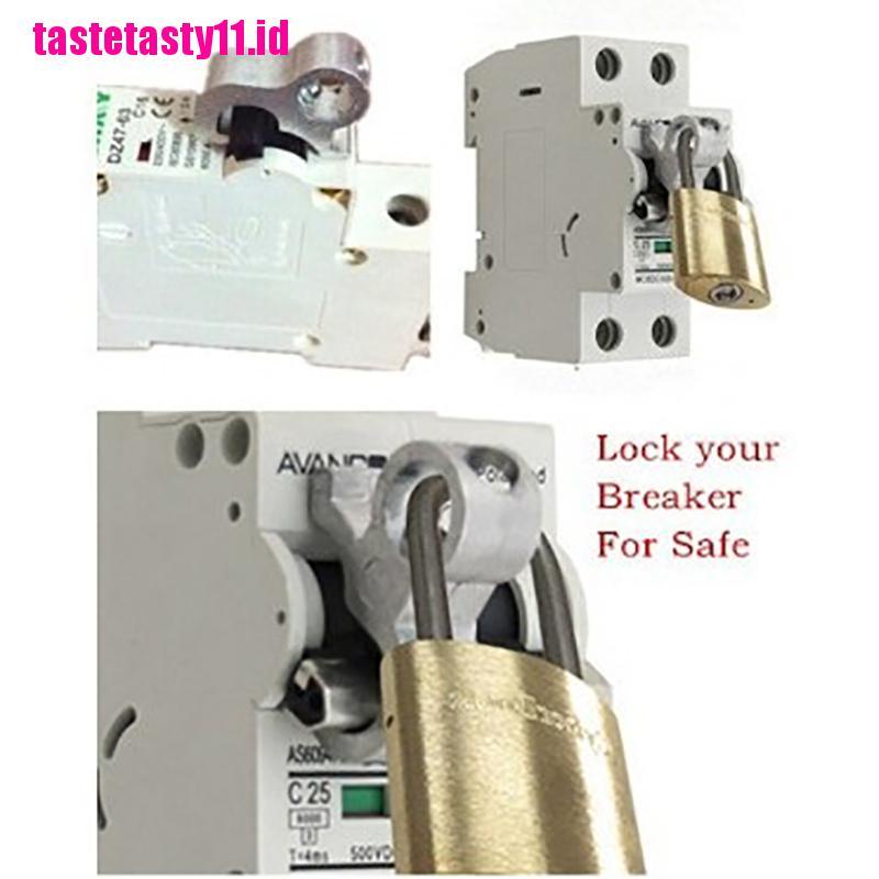 【TTID】5pcs/lot MCB lockout lock dogs,E-lock,toggle lock safety circuit breaker