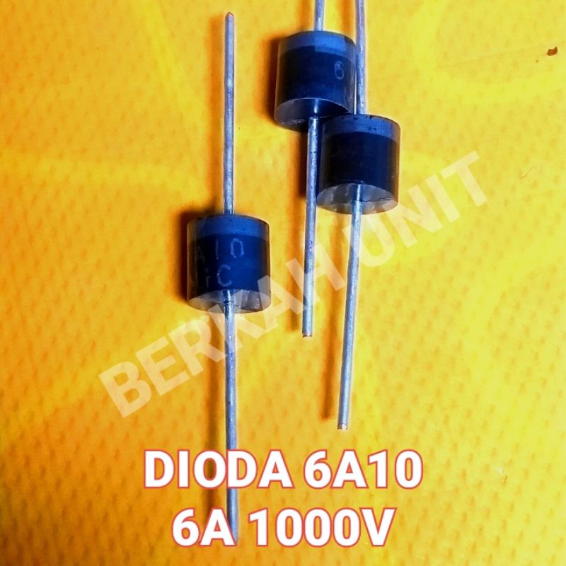5pcs DIODA 6A10 RECTIFIER 6A 1000V