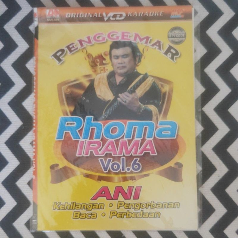 VCD KARAOKE ORIGINAL PENGGEMAR RHOMA IRAMA VOL.6