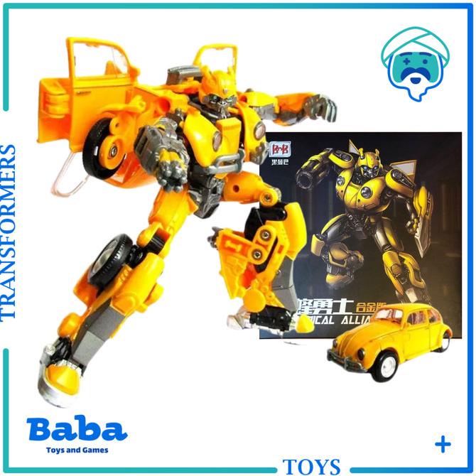 Mainan Figure Robot BMB Transformers Deformation Toy Bumblebee