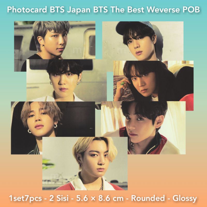 Photocard [UNOFFICIAL] BTS Japan BTS THE BEST Weverse POB