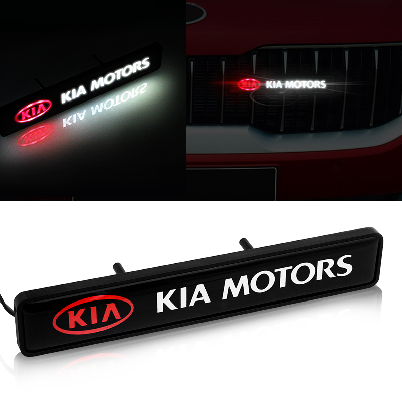 DEPAN Stiker Emblem Logo Kia Rio K5 K3 K2 Picanto Rio Sorento Kx3 Kx5S K3 Dengan Lampu Led