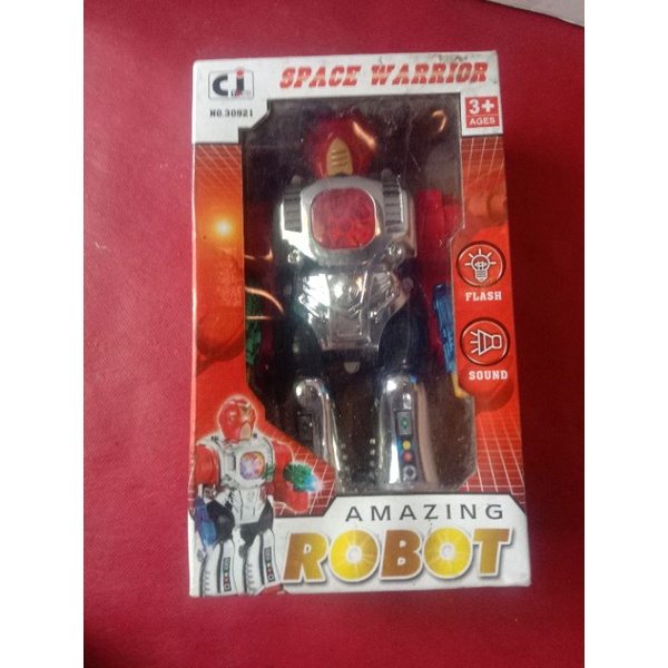 MAINAN ROBOT BATERAI