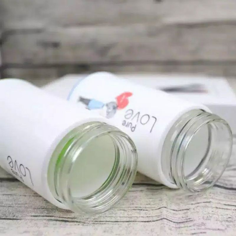Medan Botol Minum LOVE COUPLE / Unik Cantik Edisi Couple