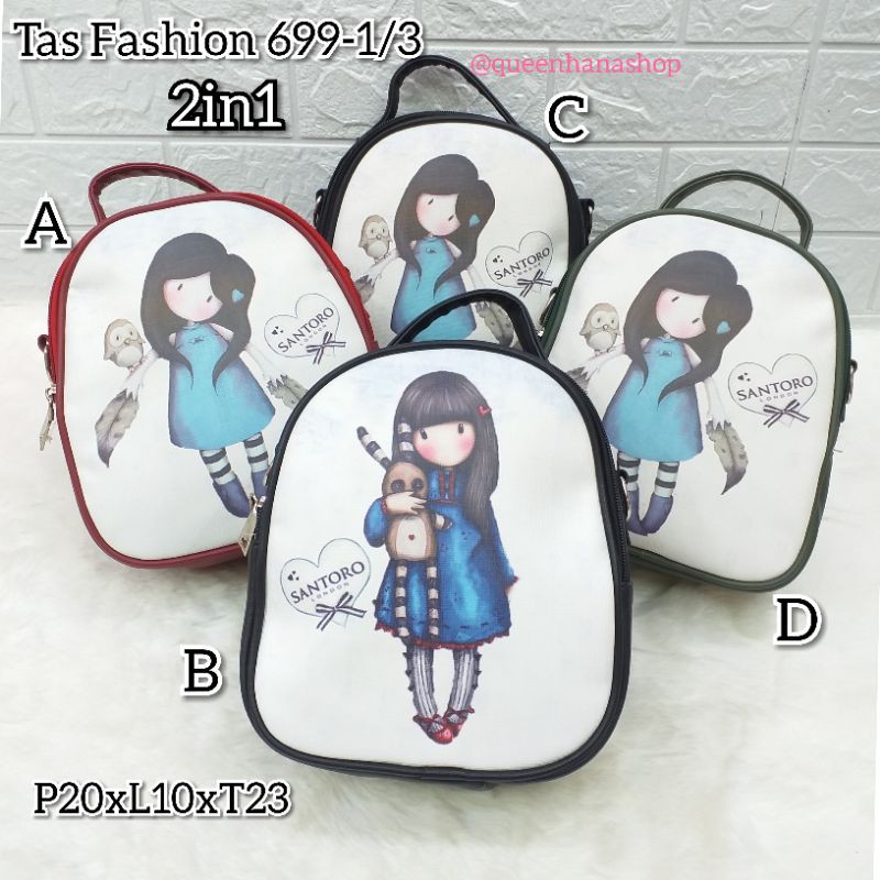 Tas Ransel Anak Tas 2in1 Tas Anak Ransel Tas Girl Tas Ransel Tas Import