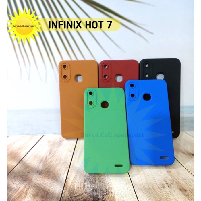 Case Slim Matte Pro Camera Infinix Hot 7 - SC