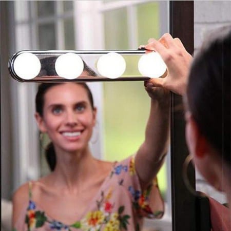 TERLARIS!!! Lampu Kaca Rias Vanity Mirror Light ( 10 Bohlam ) / Lampu Led Meja Rias Make Up