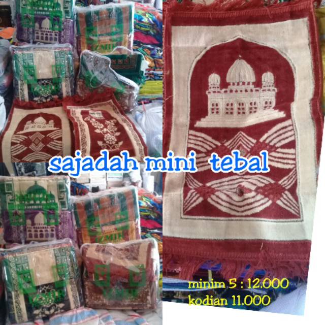 Sajadah Mini Tebal, Sajadah Arabian, Sajadah Tebal, Perlengkapan Sholat