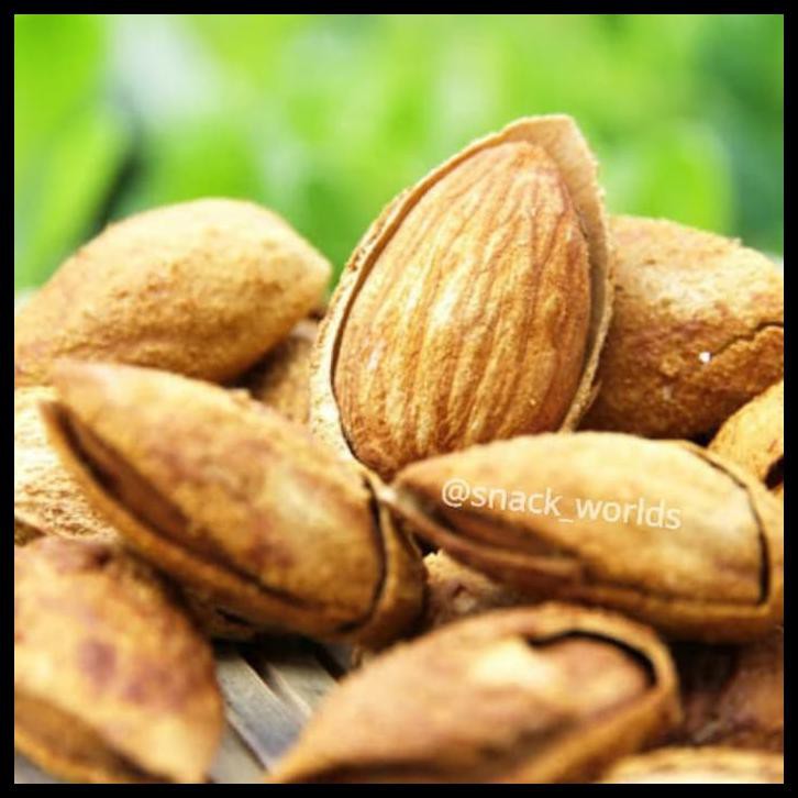 

HOT SALE 250gram Almond Roasted ( Panggang ) USA - California murah terjamin