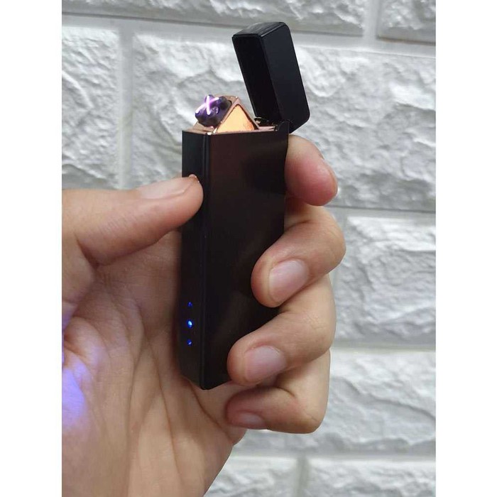 Korek Api Double Arc Pulse Plasma USB Lighter -ED41