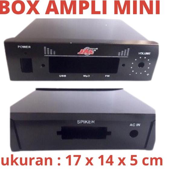 GRATIS ONGKIR BOX AMPLI MINI MP3 BLUETOOTH KOSONG RAKIT POWER AMPLIFIER KOSONGAN MP4 MP5 RAKITAN BOK