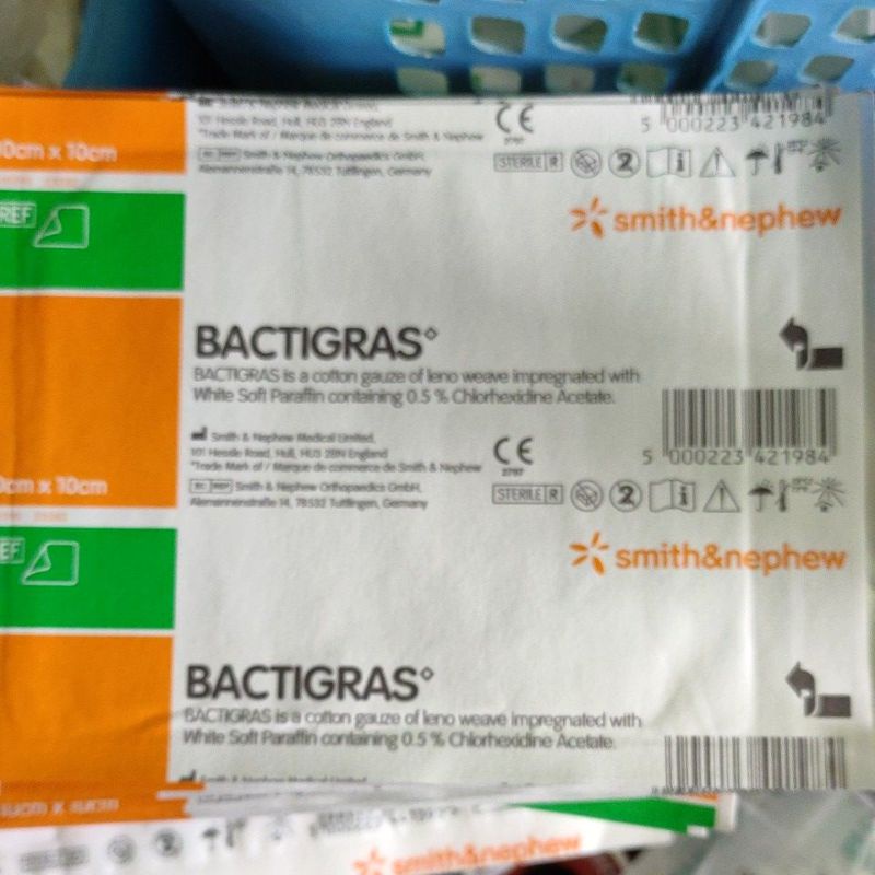 Bactigras 10x10 cm