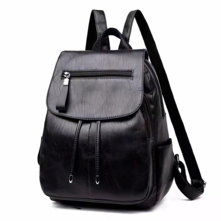 Satu7an T249 Tas Ransel Wanita Style Korea Fashion Kasual Import Tas Kerja Kuliah Backpack Cewek Tas Punggung Kulit PU