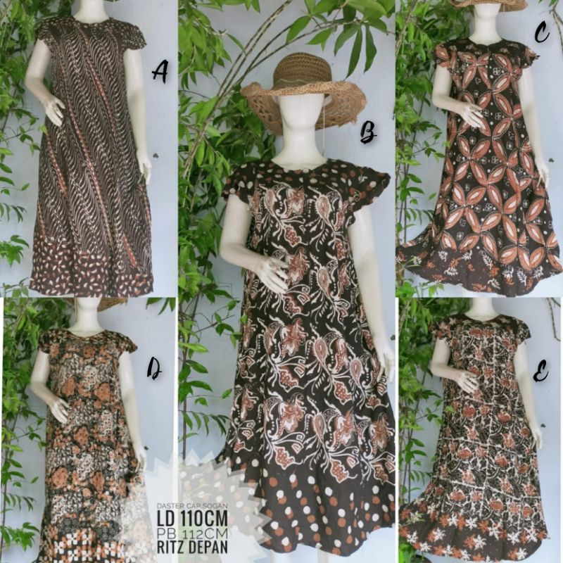 Daster batik soganan