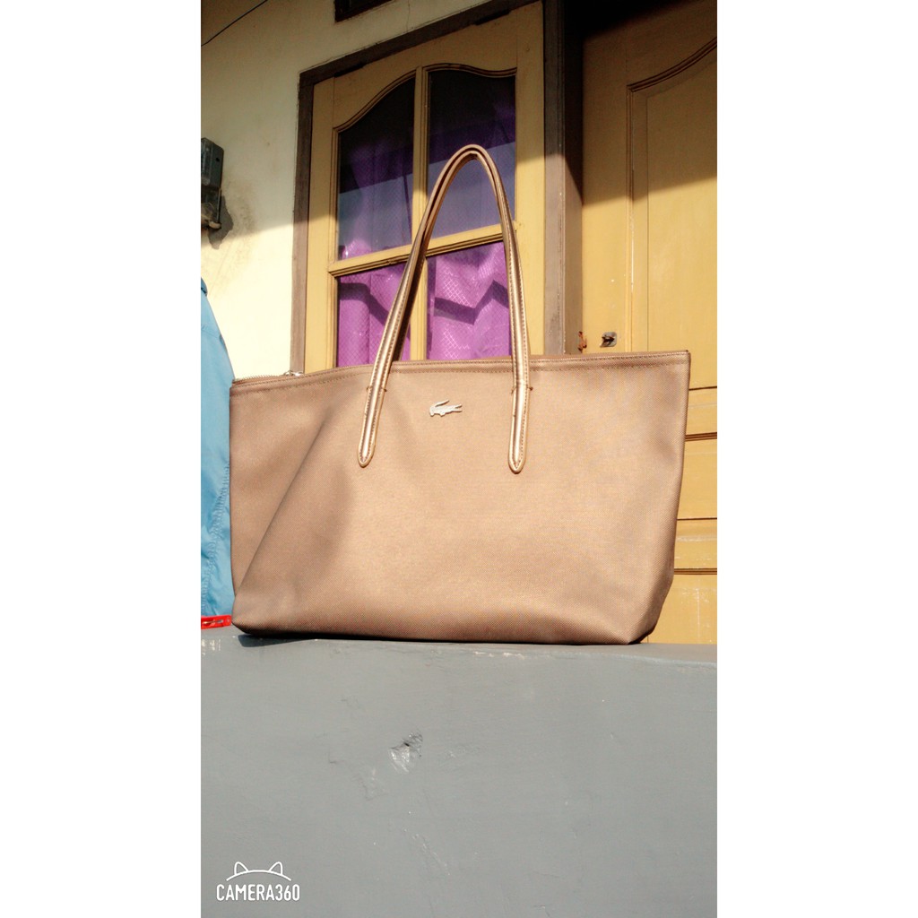 Preloved LACOSTE TOTE BAG