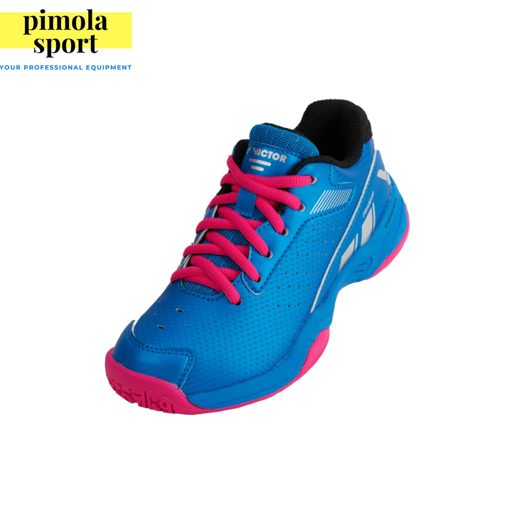 SALE Sepatu Badminton VICTOR P9500JR F / P 9500 JR F Junior Series Brilliant Blue